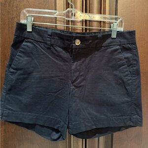Black cotton shorts.